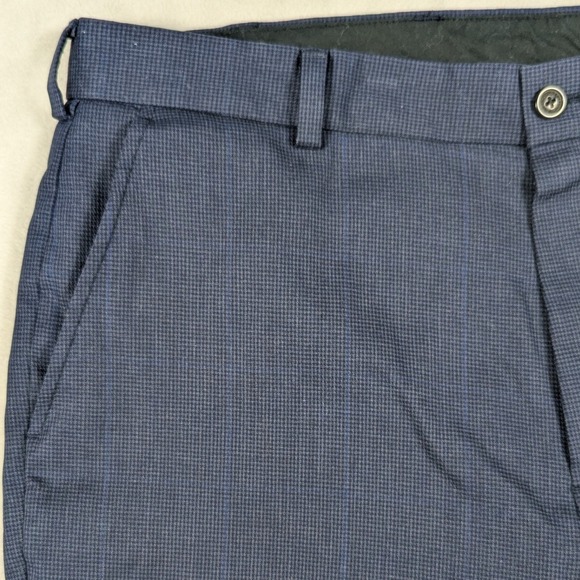 Brooks Brothers Other - Brooks Brothers Clark Advantage Chino Pants 36 Navy Micro Houndstooth Check